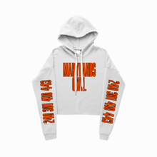 Load image into Gallery viewer, MARYLANDSOWN. 1 Year Anniversary Edition Crop Top Hoodie