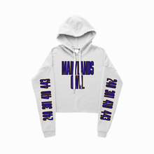 Load image into Gallery viewer, MARYLANDSOWN. 1 Year Anniversary Edition Crop Top Hoodie